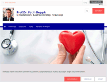 Tablet Screenshot of fatihbesisik.com